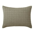 thumbnail image 1 of Levtex Home - Mills Waffle - Standard Sham - Waffle - Taupe - Sham (26x20in.) - Cotton, 1 of 4