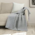 thumbnail image 1 of Levtex Home - Mills Waffle - Throw - Grey Cotton Waffle - Throw Size 50 x 60in., 1 of 5