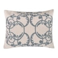 thumbnail image 1 of Levtex Home - Rome - Decorative Pillow (12 x 24in.) - Embroidered Medallions - Orange, Teal, Red and Blue, 1 of 3