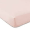 thumbnail image 1 of Levtex Home - Sateen Fitted Crib Sheet - (28x52+9in.) - Blush Pink - 100% Cotton, 400 Thread Count, 1 of 4