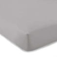 thumbnail image 1 of Levtex Home - Sateen Fitted Crib Sheet - (28x52+9in.) - Grey - 100% Cotton, 400 Thread Count, 1 of 4