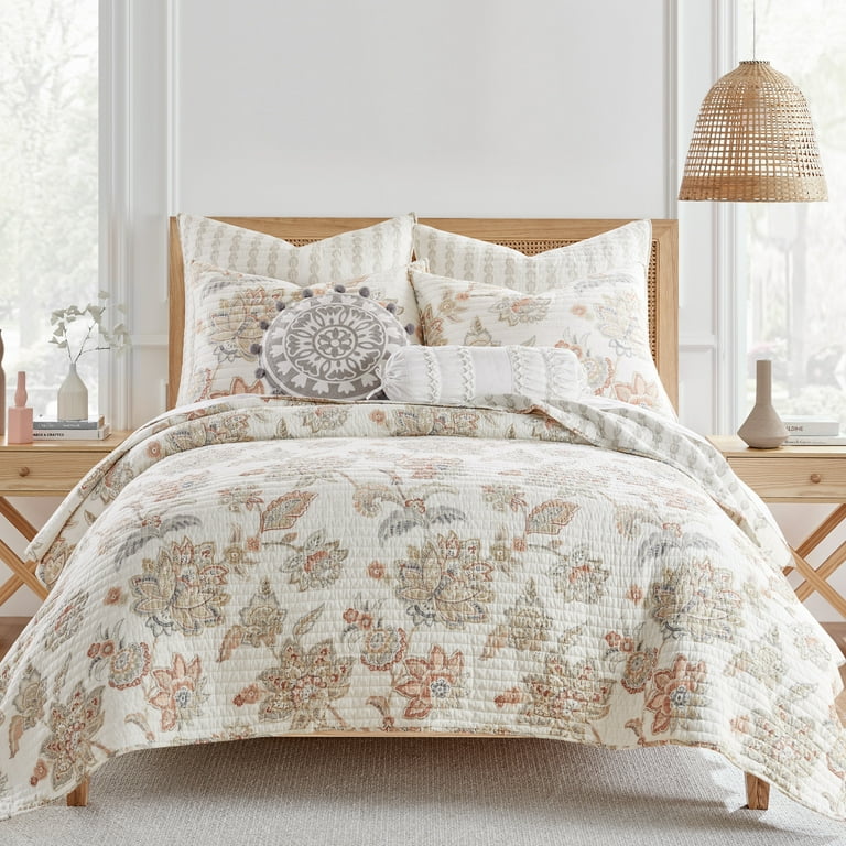 Levtex Home - Selesta Blush Quilt Set - Full/Queen Quilt and