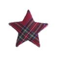 thumbnail image 1 of Levtex Home - Spencer Plaid - Decorative Pillow (18 x 19in.) - Star Shape - Red, White, Charcoal, 1 of 4