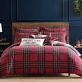 thumbnail image 1 of Levtex Home - Spencer Plaid Duvet Cover Set - Full/Queen Duvet Cover (90 x 94in.) + Two Standard Sham (26 x 20in.) - Tartan Plaid - Red, Green, White, Blue, Gold - Cotton, 1 of 5