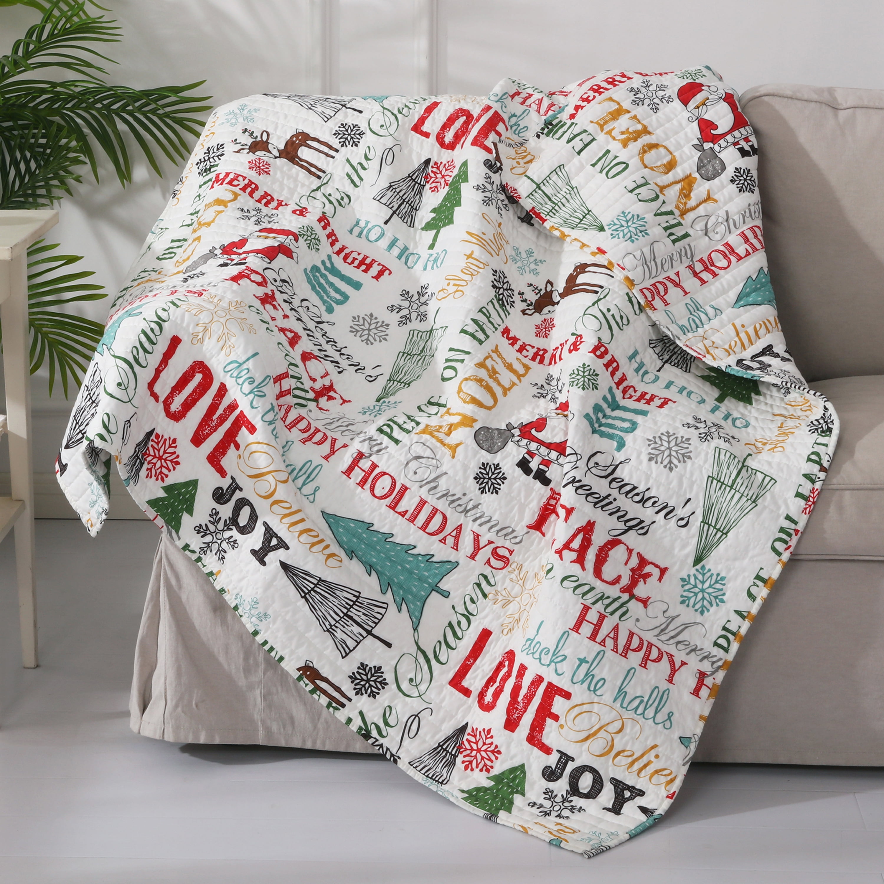 https://i5.walmartimages.com/seo/Levtex-Santa-Claus-Lane-Quilted-Throw-50x60in-Christmas-Script-Red-Teal-Yellow-Green-Black-and-White-Reversible_6612270f-9002-4c35-b03d-69dfa70f2b34.2a2730e60043ee2bb1d2bb2b1aaefcf9.jpeg