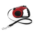 thumbnail image 1 of Levviye 360° Tangle-Free Retractable Dog Leash with Anti-Slip Handle 10Ft Strong leash One-Handed Brake/Pause, Red, 1 of 7