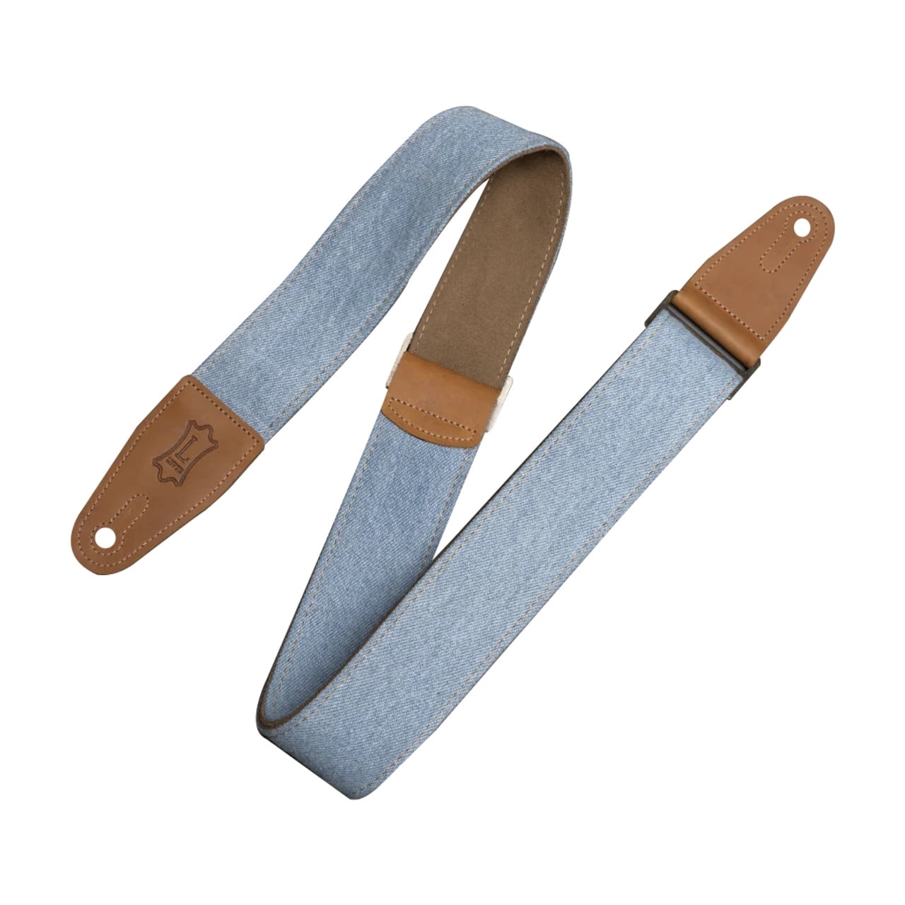 Levy's 2" Light Blue Wash Denim Strap