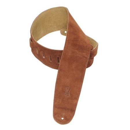 Levy's Leathers 3 1/2" Wide Rust Suede Bass Strap