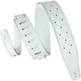 thumbnail image 1 of Levy's MG26DS 2.5'' White Garment Leather Guitar Strap, 1 of 2