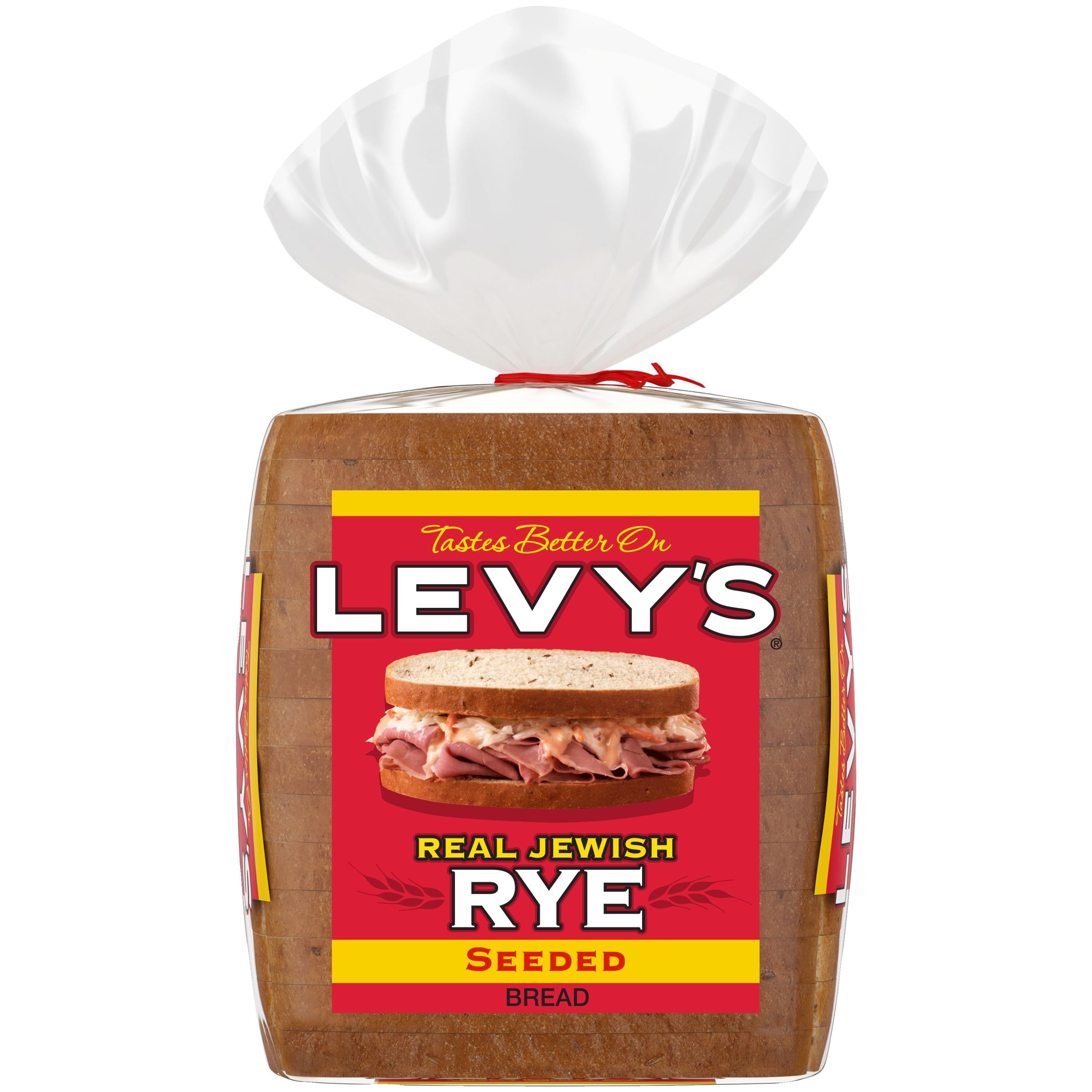 Levy's Real Jewish Rye Seeded Bread, 16 oz