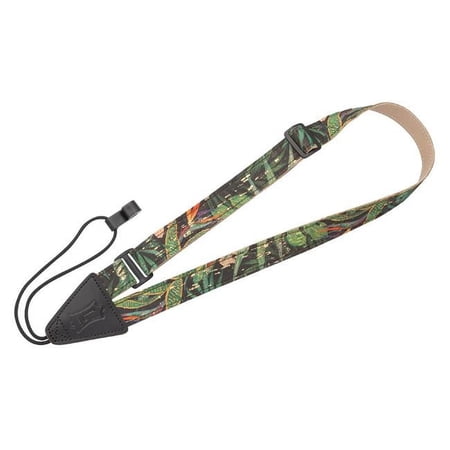 Levys Straps 1 in. Folk Instruments Series Cork Ukulele & Classical Strap, Rainforest
