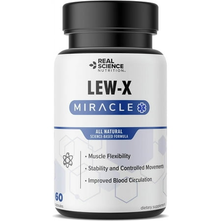 Lew-X Miracle - A Nutritional Supplement Formulated to Support Memory & Clarity, may help Cognitive Enhancement, may relieve Tremors, Shaking, and Muscle Stiffness