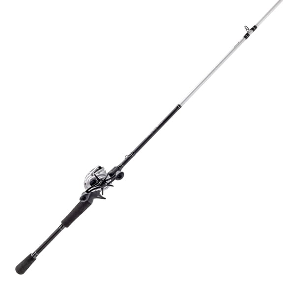 Lews Accel Baitcast Reel and Fishing Rod Combo, 7-Foot, 1-Piece Rod, Medium-Heavy Power, RH Retrieve Reel