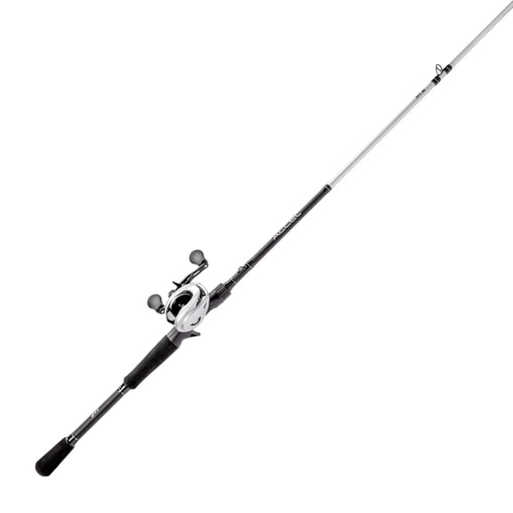 Lews Accel Baitcast Reel and Fishing Rod Combo, 7-Foot, 1-Piece Rod, Medium Power, LH Retrieve Reel