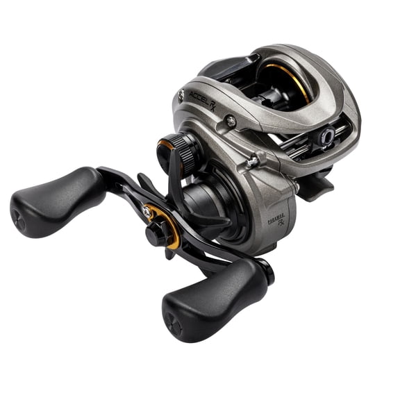 Lew’s Accel RX Baitcast Fishing Reel, RH Retrieve, 7.5:1 Gear Ratio, 5 1 Bearings