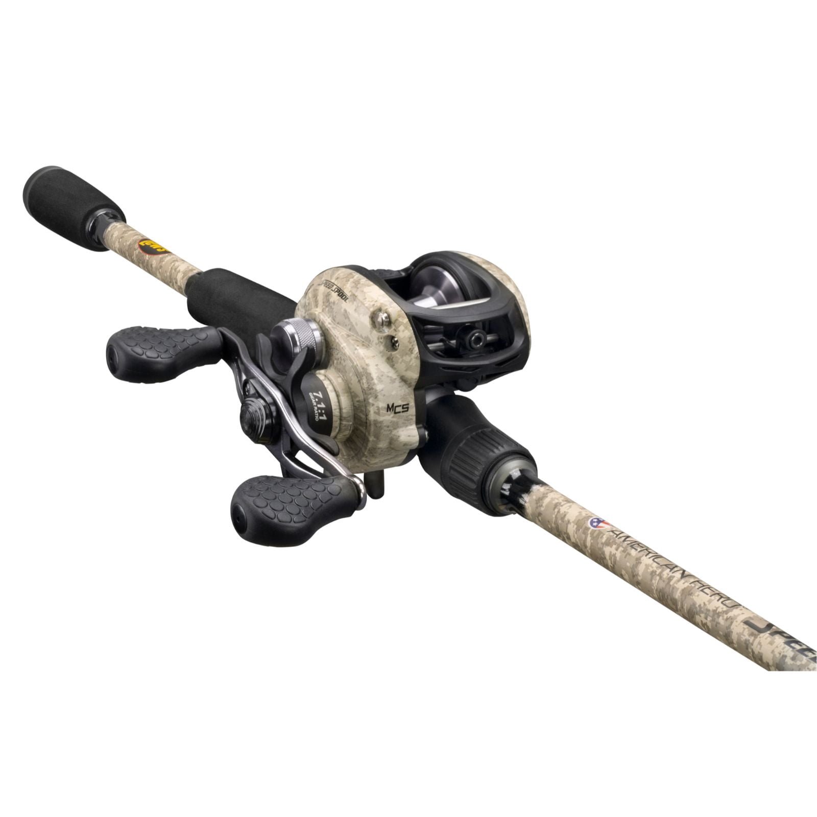 baitcasting rod and reel combos for sale Abu Garcia Max X Baitcast Combo Is Abu 7500 CT Color:Silver/Red HX Raptor Plus M.C Right Hand winch comes ready to fish