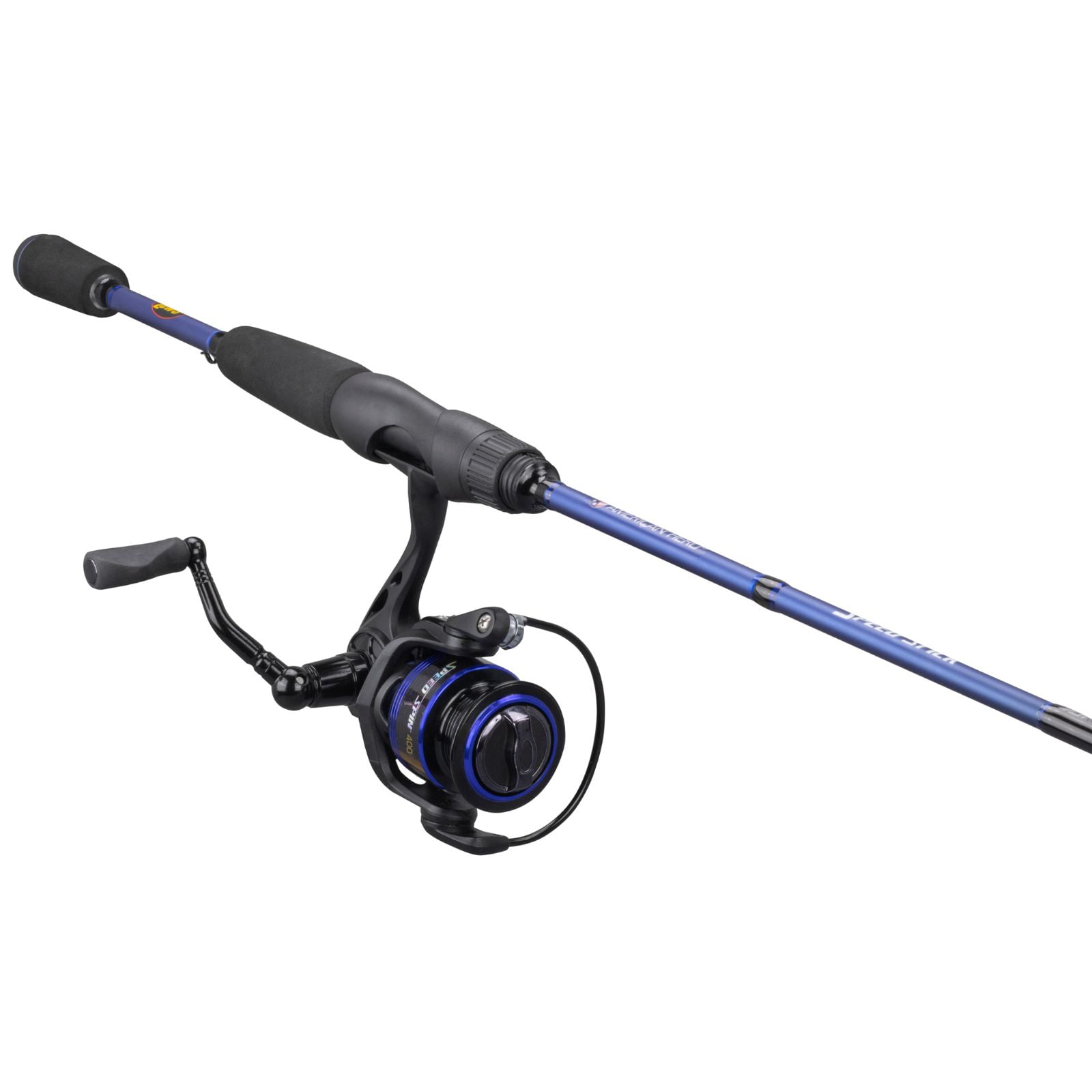 blue lew's spinning combo Lew's: Reels The lightweight skeletal graphite rotor design of the 4 bearing (3 ball bearings and a Zero Reverse one way clutch bearing) Speed Spin reel cuts out weight in all the right places Ozark Trail Walmart Spinning Reel