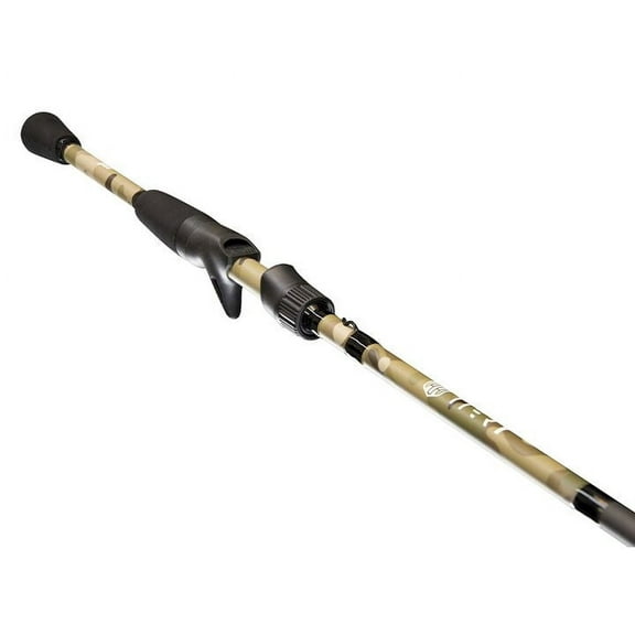 Lew's American Hero Tier 1 Casting Fishing Rod, 7-Foot 3-Inch Rod, Multicam
