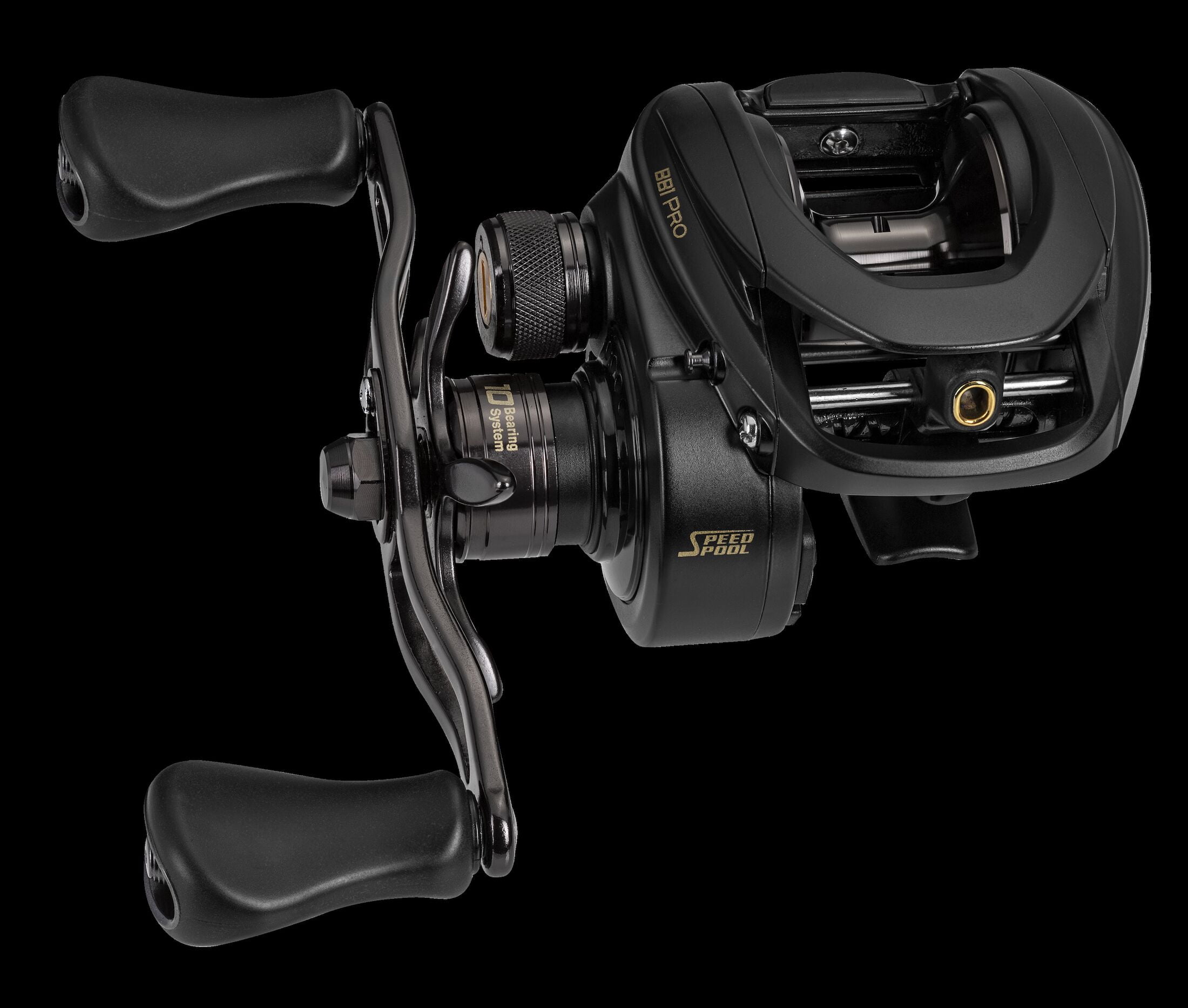 Lew's BB1 Pro Baitcast Fishing Reel, 8.3:1 Gear Ratio, Right-Hand ...
