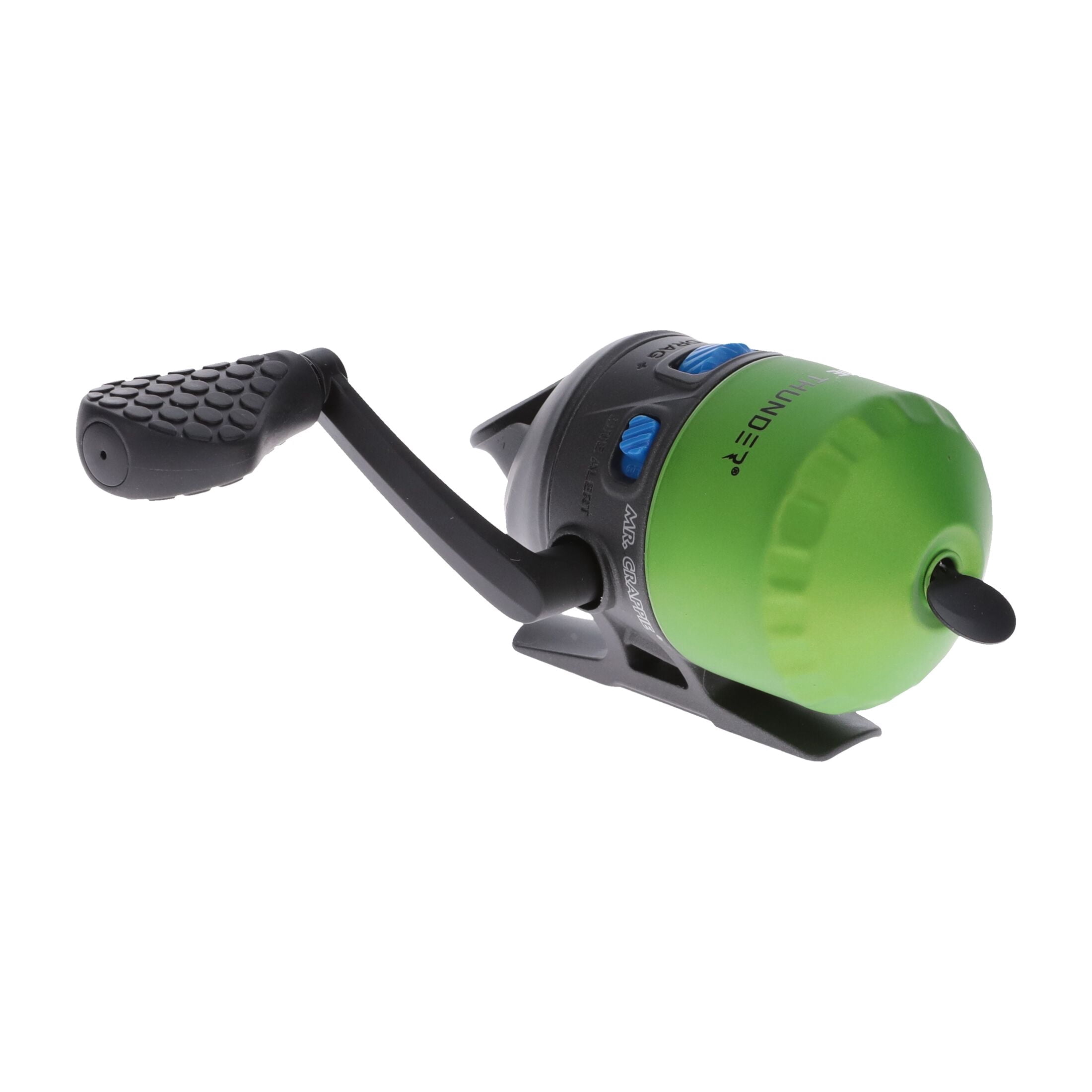 Lew's Crappie Thunder Spincast Fishing Reel, 4.3:1 Gear Ratio, Crappie Thunder Green