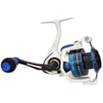 thumbnail image 1 of Lew's Custom Inshore Speed Spin Spinning Fishing Reel, Size 400 Reel, Blue/White, 1 of 7