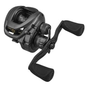 Lews Custom Lite SLP Baitcast Fishing Reel, 7.51 Gear Ratio, Left-Hand Retrieve, Black