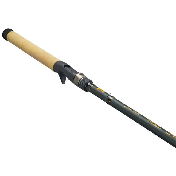 Lew's David Fritts Casting Fishing Rod, 6-Foot 8-Inch Rod, Medium-Heavy Power Moderate Action, Green