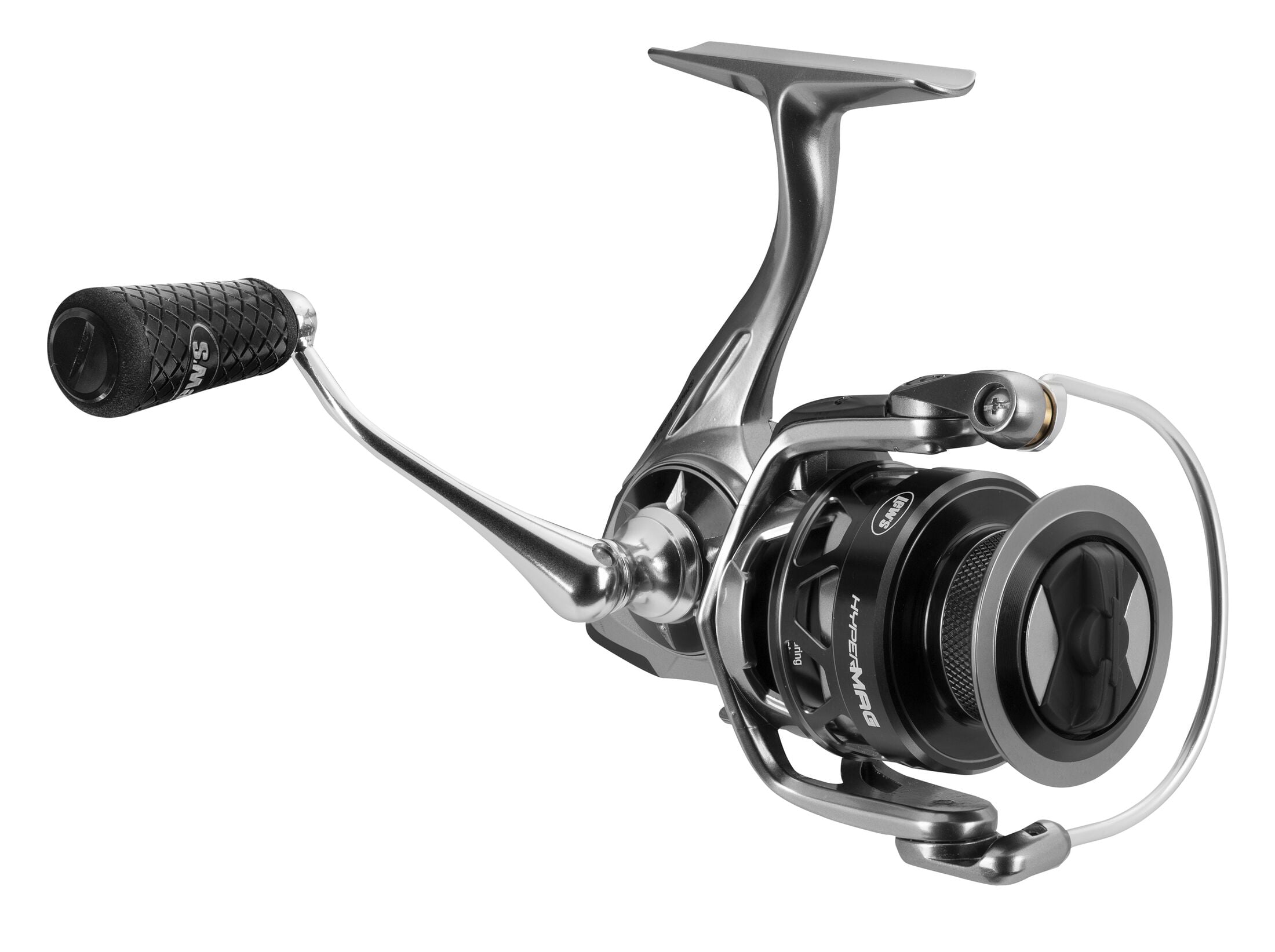 Lew's HyperMag Spinning Fishing Reel, Size 200 Reel, Silver - Walmart.com Lew's HyperMag Spinning Fishing Reel, Size 200 Reel, Silver - Walmart.com