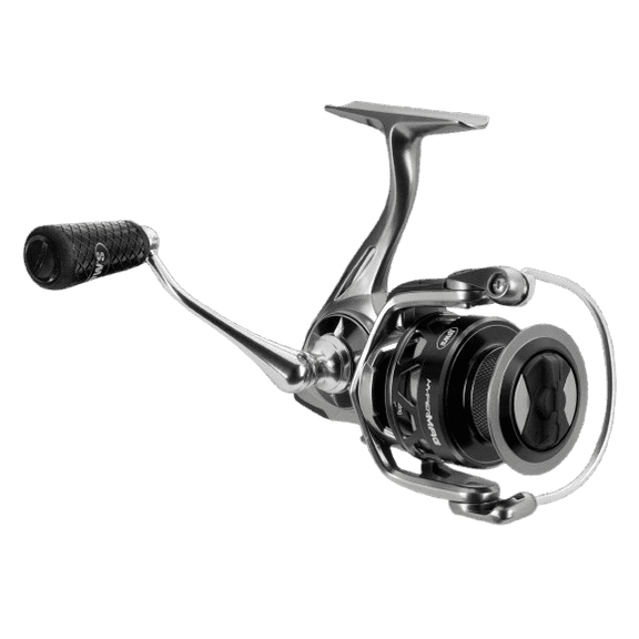 Lew's HyperMag Spinning Fishing Reel, Size 300 Reel, Silver