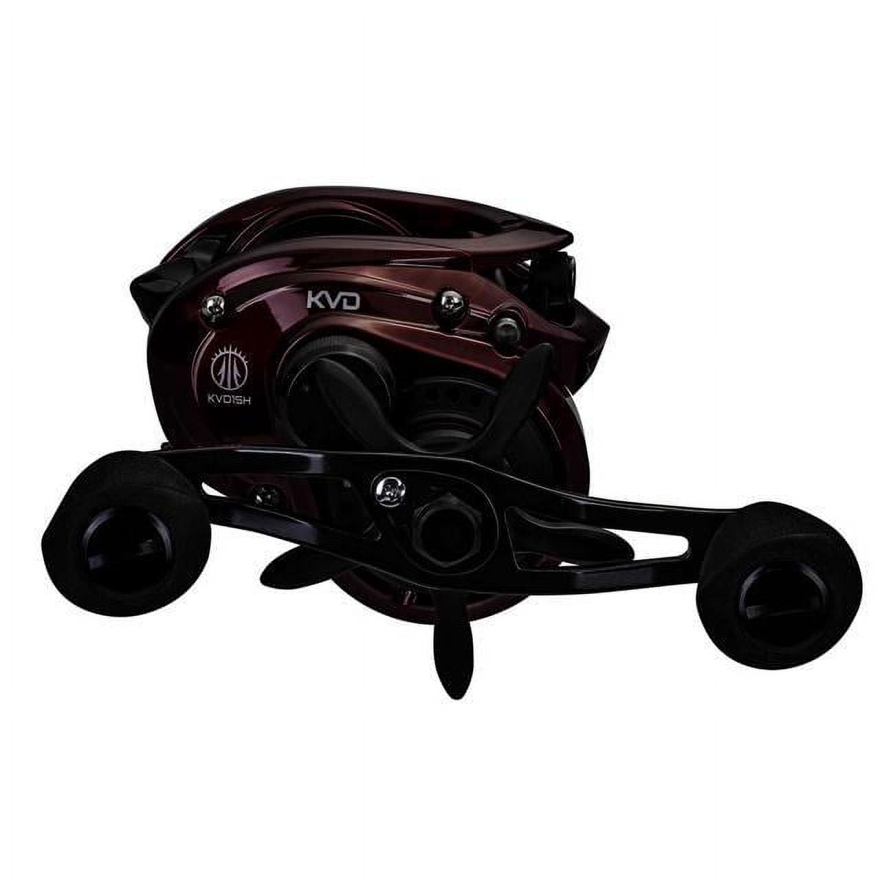 Lew's KVD Baitcast Fishing Reel, 7.5:1 Gear Ratio, Right-Hand Retrieve ...