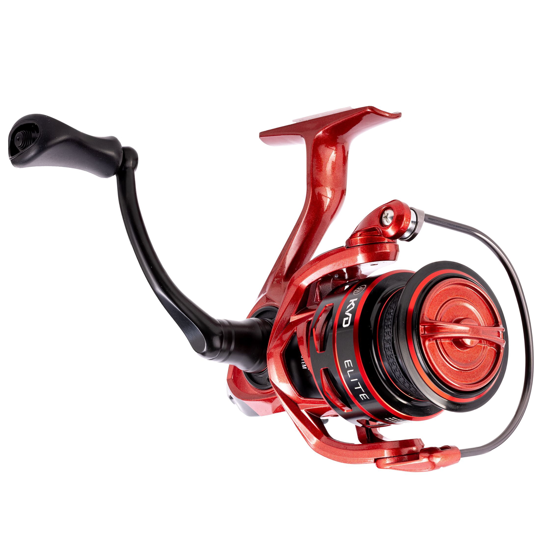 Lew’s KVD Elite Spinning Fishing Reel, Size 300, 6.2:1 Gear Ratio, 6+1 Bearings, Shallow Spool