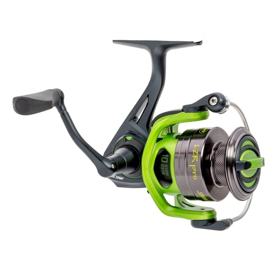 Lews LZR Pro 30 Spinning Fishing Reel, 9+1 Bearings, 6.2:1 Gear Ratio, Graphite Frame and Sideplate, 17-Pounds Max Drag (Clam Packaging)