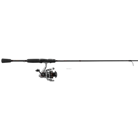 Lew's Laser LSG Speed Spin Spinning Reel and Fishing Rod Combo, 5-Foot 6-Inch 1-Piece Rod, Size 10 Reel, Silver/Black