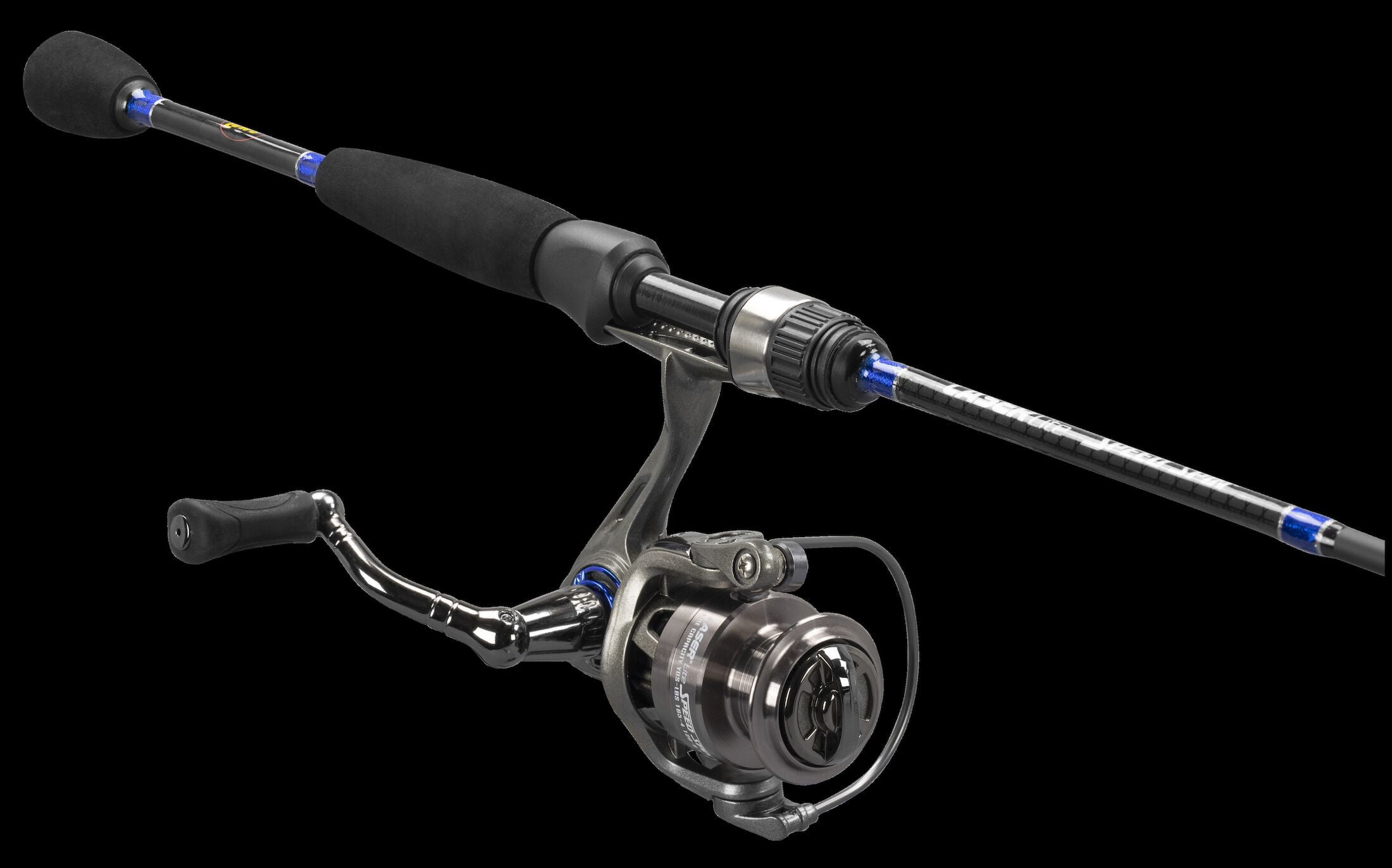 Lew's Laser SG Speed Spin Spinning Fishing Reel, Size 100 Reel, Silver 