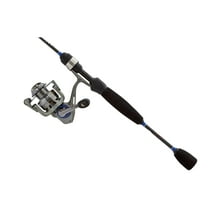 Lew's Laser Lite Spinning Reel and Fishing Rod Combo, 5-Foot Rod, Size 50 Reel, Silver