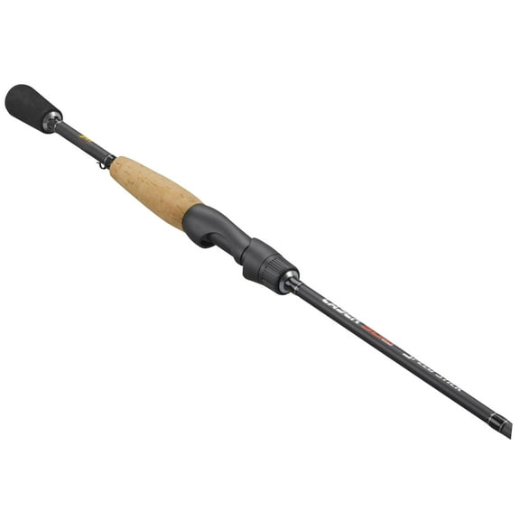 Lew's Laser SG1 Spinning Fishing Rod, 7-Foot 1-Piece Rod, Black