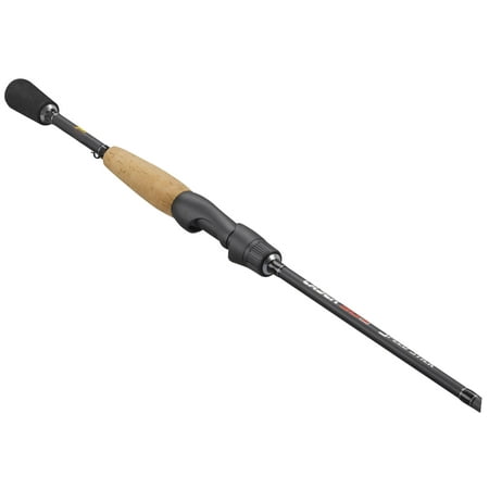 Lew's Laser SG1 Spinning Fishing Rod, 7-Foot 1-Piece Rod, Ultra Light Power, Black