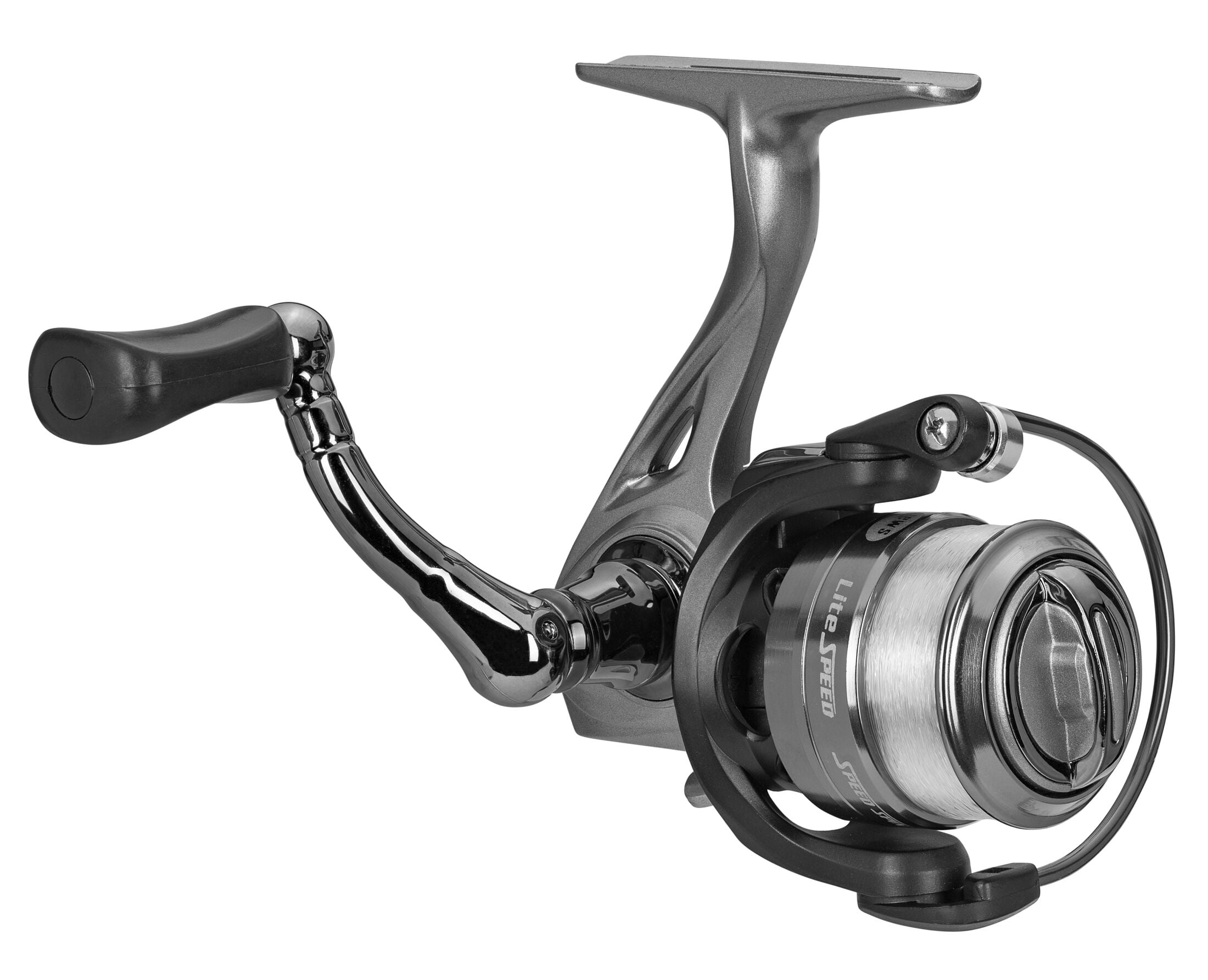Lew’s Laser Lite Speed Spinning Fishing Reel, Size 50, 5.0:1 Gear Ratio, 6+1 Bearings (Clam Packaging)