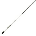 thumbnail image 1 of Lew’s MACH 1 Casting Fishing Rod, 7-Foot 2-Inch, 2-Piece IM7 Graphite Rod with Medium-Heavy Power and Fast Action, Winn Dri-Tac Split-Grip, Graphite Skeletal Reel Seat, White/Black/Green, 1 of 7