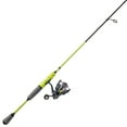 thumbnail image 1 of Lew’s MACH 2 Mobile Spinning Reel and Fishing Rod Combo, 6-Foot 6-Inch, 2-Piece IM8 Graphite Rod, Medium Power with Fast Action, Size 200 Reel, 6.2:1 Gear Ratio, Mobile Carry Case, Green/Black/Gray, 1 of 2