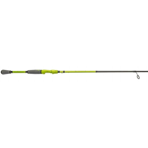 Lew’s MACH 2 Spinning Fishing Rod, 6-Foot 9-Inch 1-Piece Rod, Medium-Light Power, Green/Black