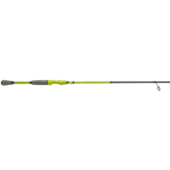 Lew’s MACH 2 Spinning Fishing Rod, 7-Foot 1-Piece Rod, Medium Power, Green/Black