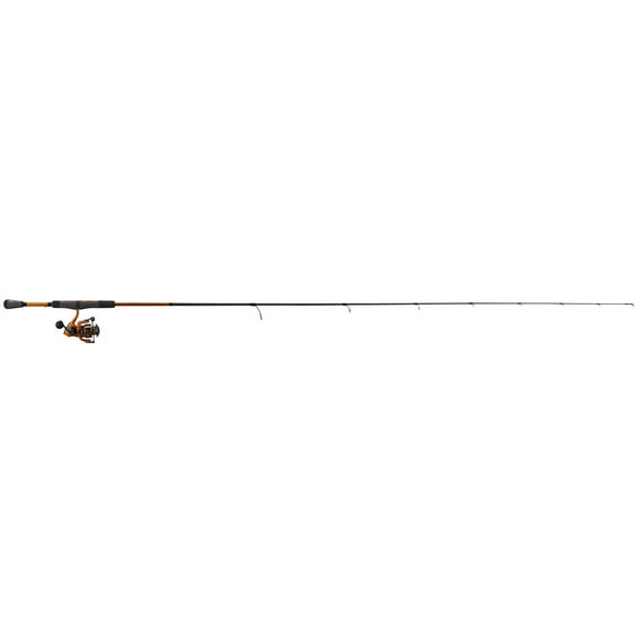 Lew's MACH Crush Spinning Reel and Fishing Rod Combo, 6-Foot 9-Inch Rod, Size 200 Reel, Orange