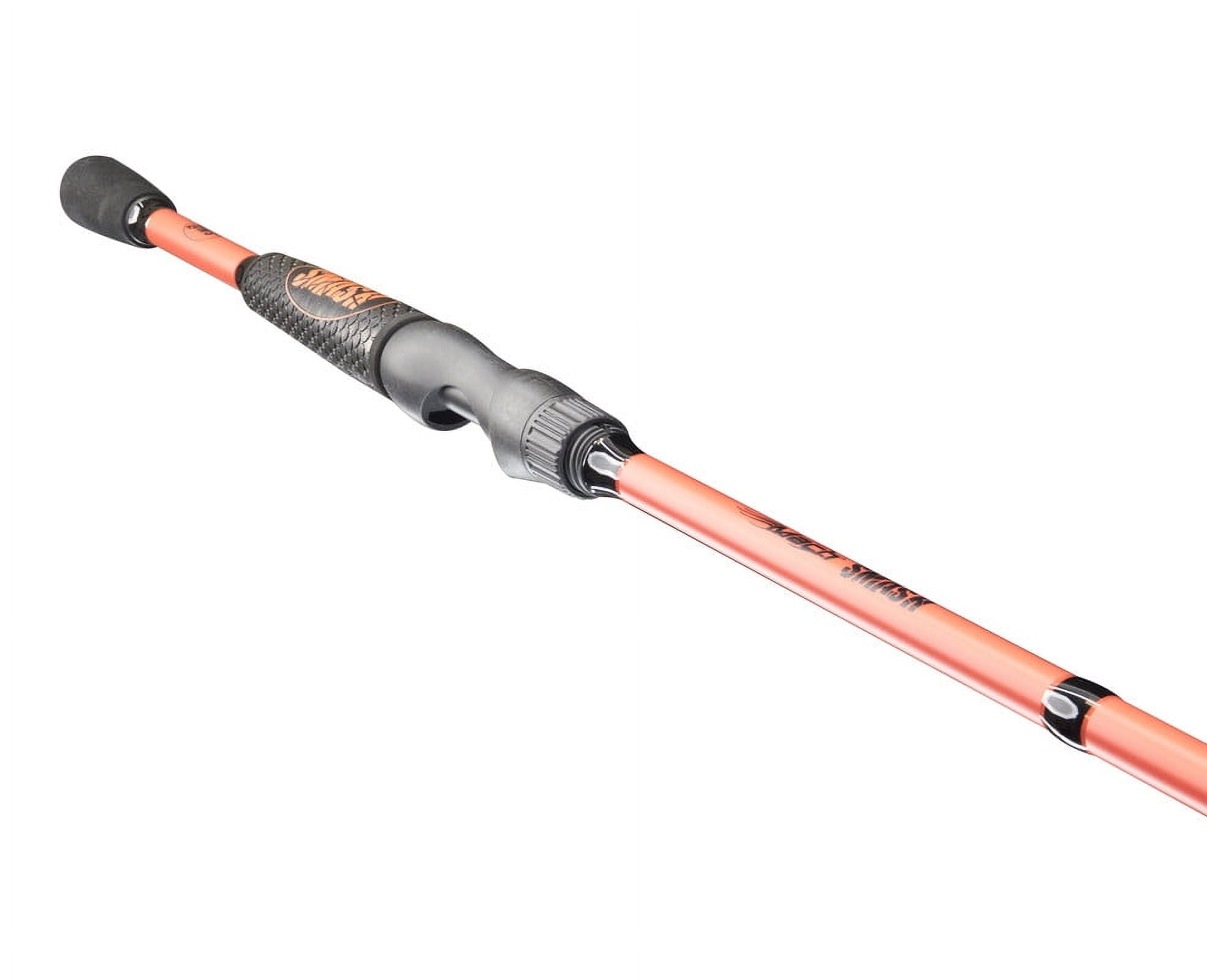 Lew's MACH Smash Spinning Fishing Rod, 7-Foot 1-Piece Rod, Medium Power ...