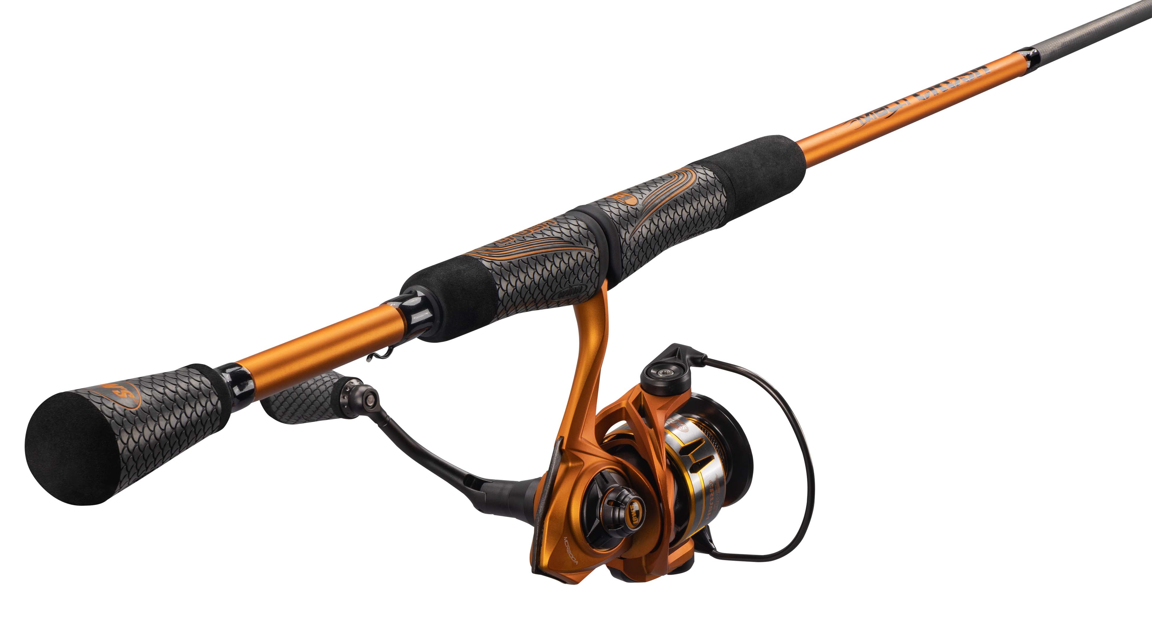 Lew's Mach Smash Ice Fishing Spinning Combo 24” Ultralight UL Jigging Rod &  Reel