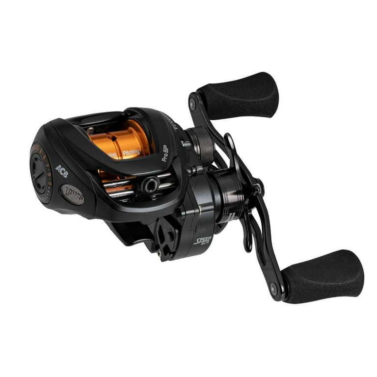 Lew's Team Lew's Pro SP Skipping and Pitching SLP Baitcast Fishing Reel,  Left-Hand Retrieve, 8.3:1 Gear Ratio, 9 Bearing System with Stainless Steel