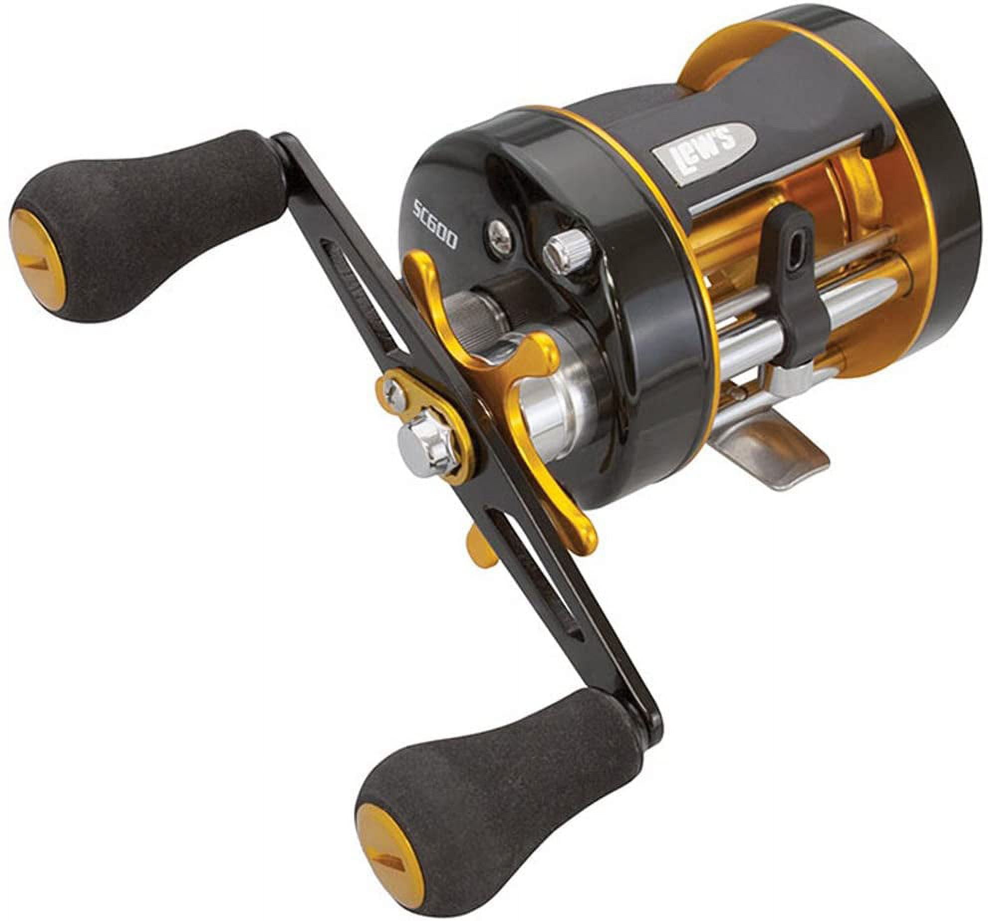 Lew's Speed Cast Rounded Baitcast Fishing Reel, Right-Hand