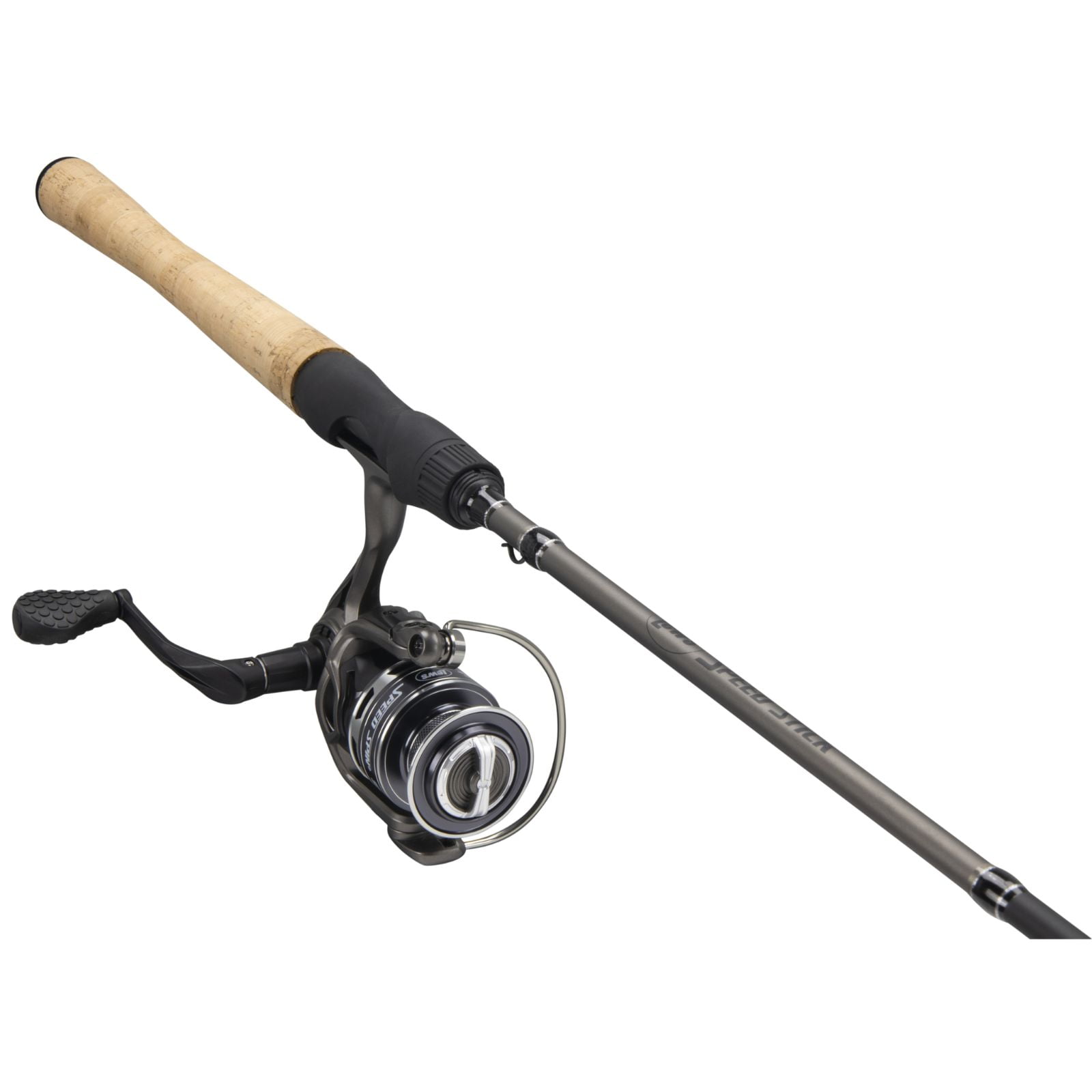 Lew's Speed Spin High Speed Spinning Reel and Fishing Rod Combo, 6