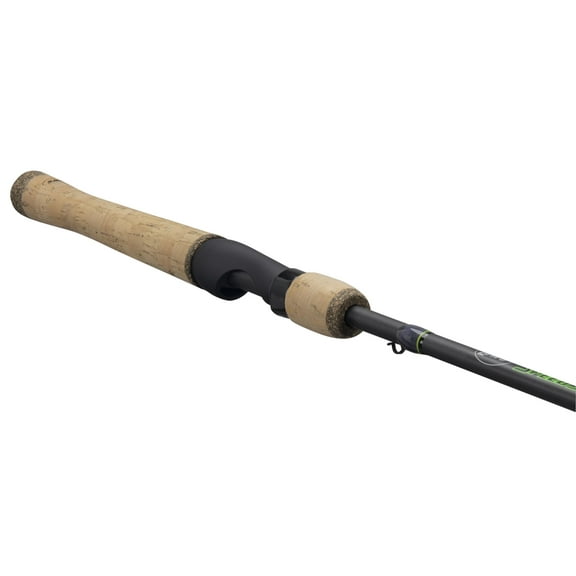 Lew’s Speed Stick Spinning Fishing Rod, 6-Foot 3-Inch 1-Piece Rod, Medium Power, Gray/Green