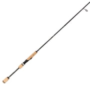 Lew s Speed Stick Spinning Fishing Rod, 6-Foot 6-Inch, 3-Piece IM8 Graphite Rod with Ultra-Light Power and Fast Action, Cork Split-Grip, Fuji Concept O Guides, Hard-Sided Travel Case, Black/Green